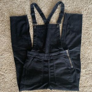 Madewell Black Overalls
